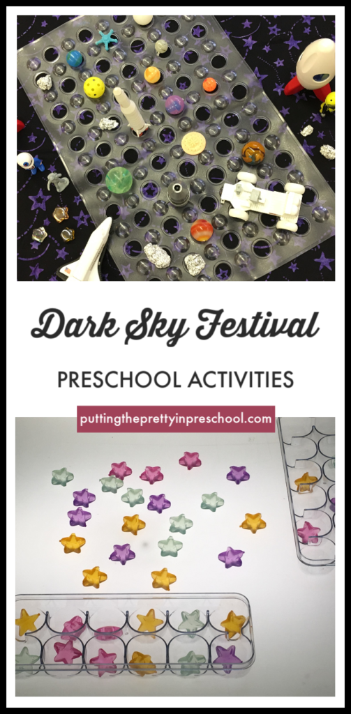 Dark Sky Festival preschool activities.