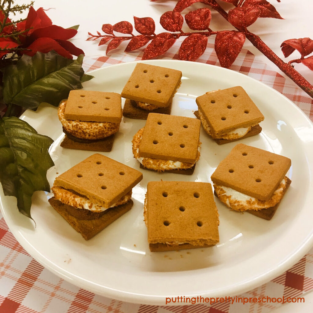 Make this easy, three-ingredient s'mores bars recipe that takes a classic campfire treat indoors. Serve surrounded by festive decor at Christmas time.