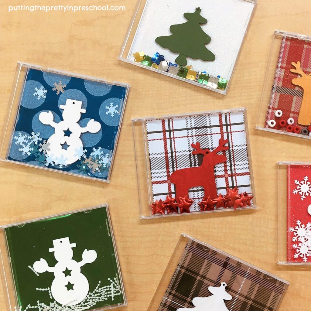 Make this easy and fun holiday-themed CD craft today!
