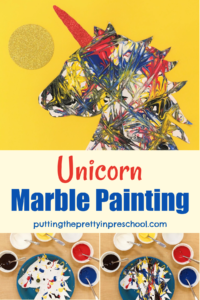 Try this unicorn marble painting art technique that has stunning results every single time. Take advantage of the free template to download.