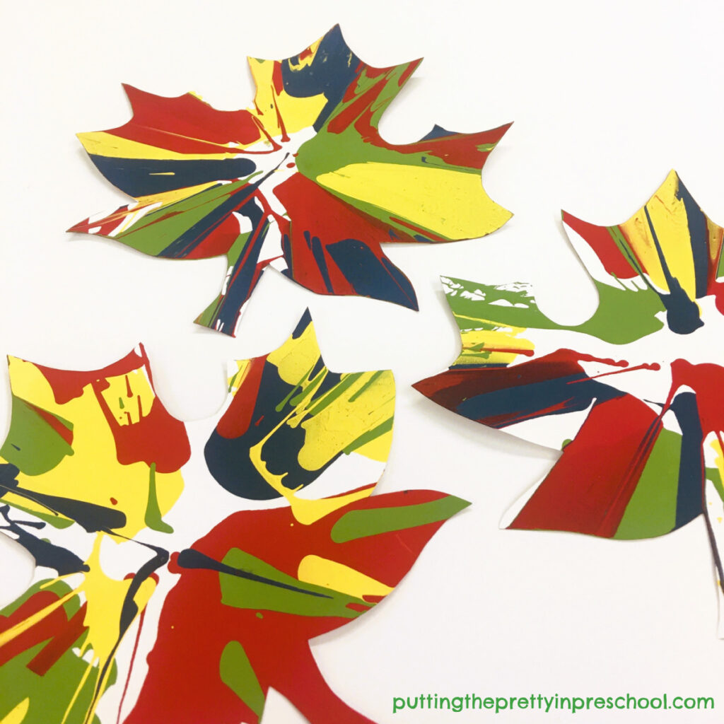 Try this gorgeous salad spinner maple leaf art project today. Using colors seen in Canadian landscapes and decor, it is perfect for Canada Day or any time of the year.