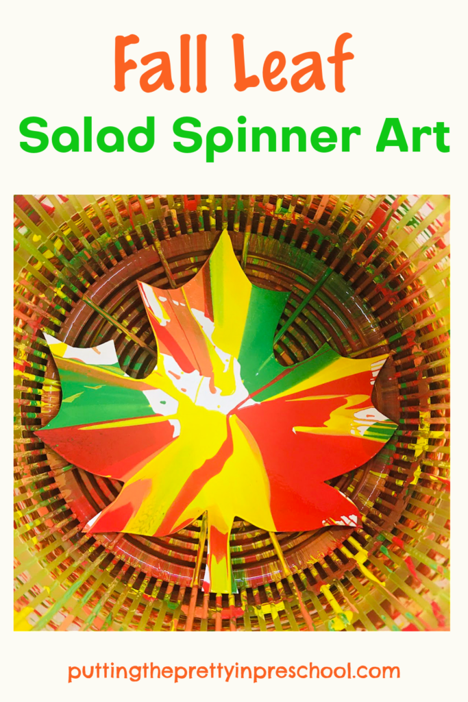 Salad Spinner Art In Preschool - Ms. Stephanie's Preschool