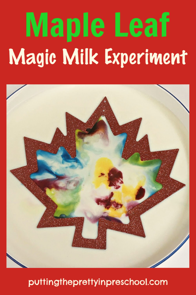 Glowing Magic Milk Experiment ~ Learn Play Imagine