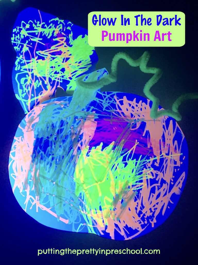 Glow In The Dark Pumpkin Art