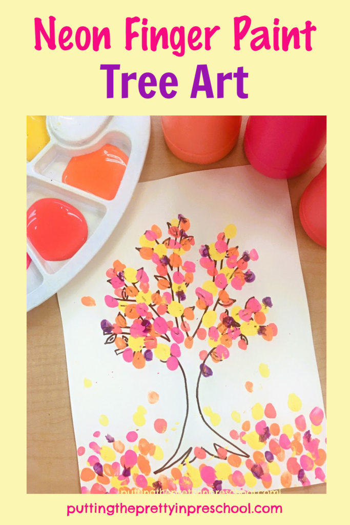 finger painting art ideas