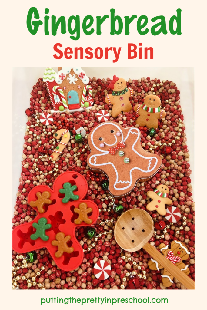 Holiday Sensory Bins That Teach - Christmas, Gingerbread, Kwanzaa, & More!  - Pocket of Preschool