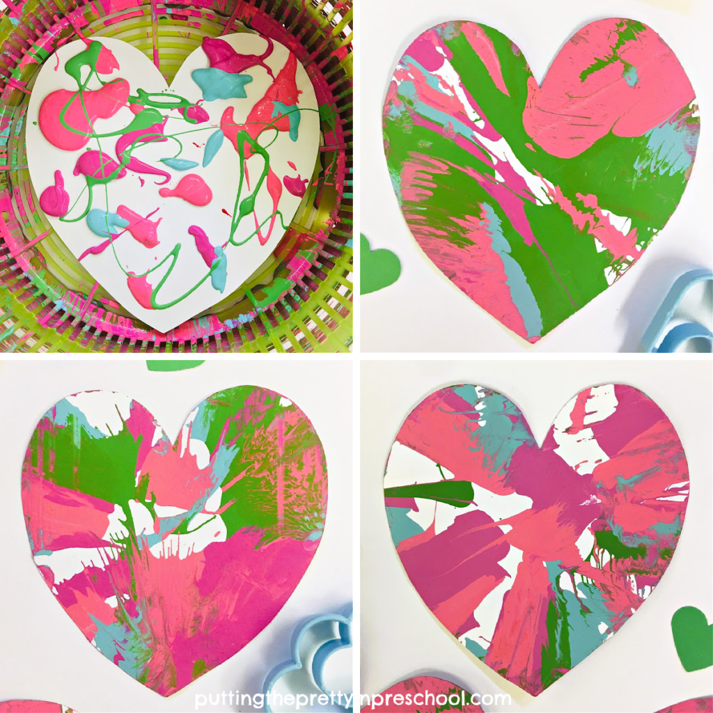 Salad Spinner Art In Preschool - Ms. Stephanie's Preschool