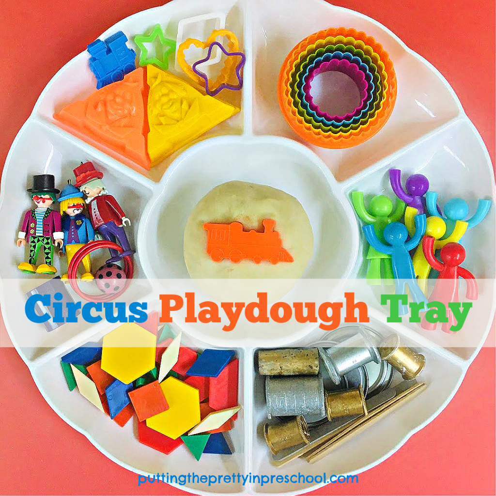 Pet-Themed Playdough Tray