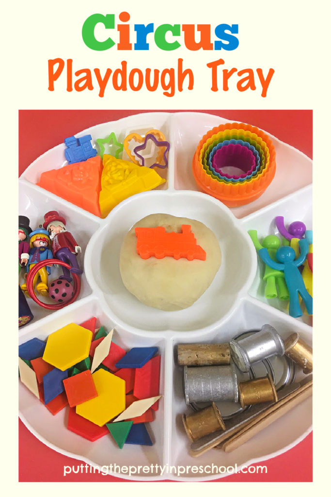 Pet-Themed Playdough Tray