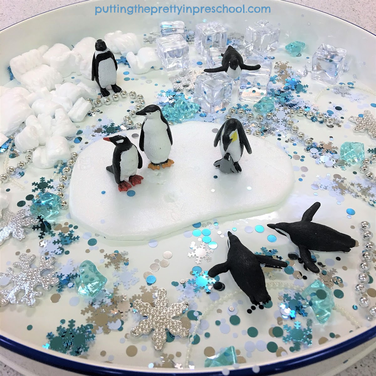 Winter Sensory Trays