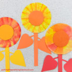 Coffee Filter Sunflower Craft