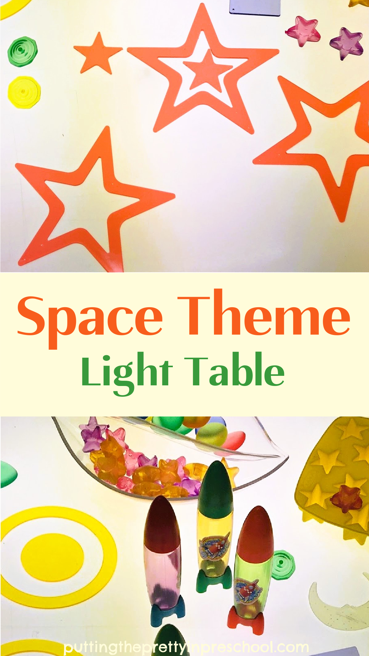 Space Theme Light Table